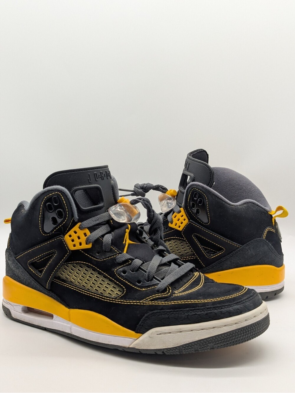 Nike Air Jordan Spizike Black University Gold Mens Size 11 Shoes 315371-030